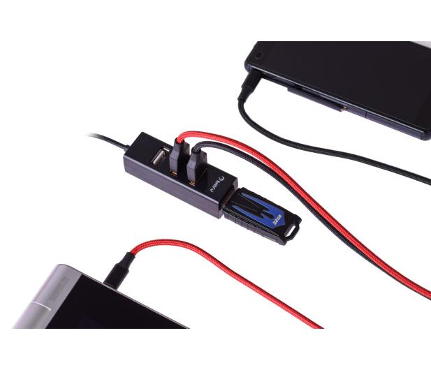 SHIRU HUB USB 2.0 4xUSB - 338290 - zdjęcie 4